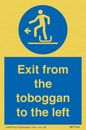 MP7546: Exit from the toboggan to the left