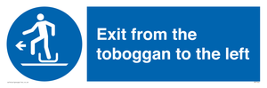 MP7546: Exit from the toboggan to the left