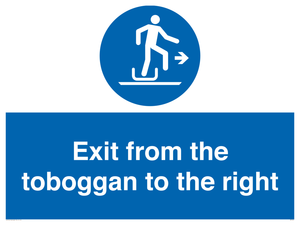 MP7547: Exit from the toboggan to the right