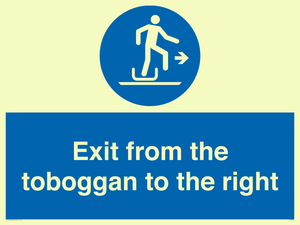 MP7547: Exit from the toboggan to the right