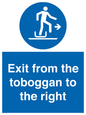 MP7547: Exit from the toboggan to the right