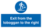 MP7547: Exit from the toboggan to the right