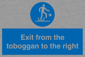 MP7547: Exit from the toboggan to the right