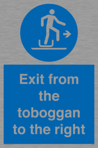MP7547: Exit from the toboggan to the right