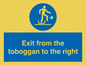 MP7547: Exit from the toboggan to the right