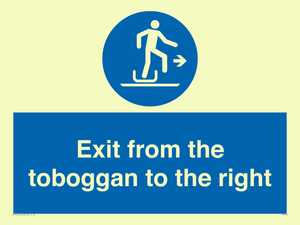 MP7547: Exit from the toboggan to the right