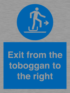 MP7547: Exit from the toboggan to the right
