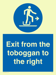 MP7547: Exit from the toboggan to the right