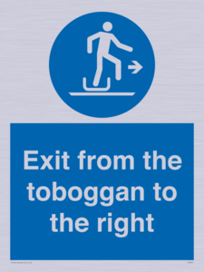 MP7547: Exit from the toboggan to the right