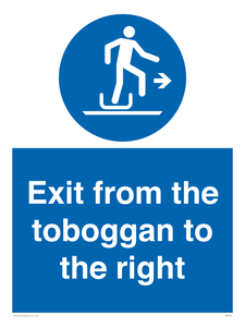 MP7547: Exit from the toboggan to the right