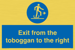 MP7547: Exit from the toboggan to the right
