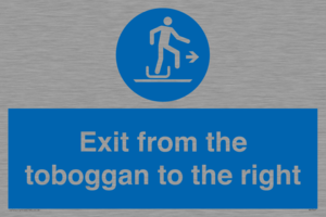 MP7547: Exit from the toboggan to the right