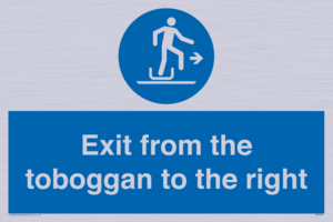 MP7547: Exit from the toboggan to the right