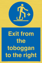 MP7547: Exit from the toboggan to the right