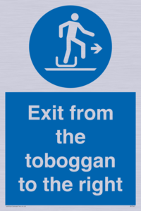 MP7547: Exit from the toboggan to the right