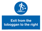 MP7547: Exit from the toboggan to the right