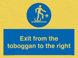 MP7547: Exit from the toboggan to the right