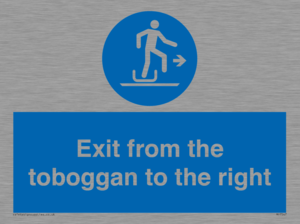 MP7547: Exit from the toboggan to the right