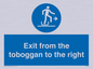 MP7547: Exit from the toboggan to the right