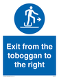 MP7547: Exit from the toboggan to the right