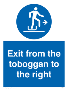 MP7547: Exit from the toboggan to the right