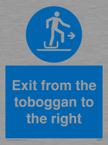 MP7547: Exit from the toboggan to the right