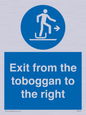 MP7547: Exit from the toboggan to the right