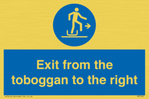 MP7547: Exit from the toboggan to the right