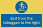 MP7547: Exit from the toboggan to the right