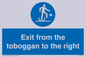 MP7547: Exit from the toboggan to the right
