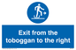 MP7547: Exit from the toboggan to the right