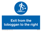 MP7547: Exit from the toboggan to the right