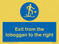 MP7547: Exit from the toboggan to the right