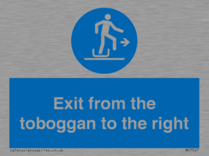 MP7547: Exit from the toboggan to the right
