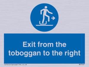 MP7547: Exit from the toboggan to the right
