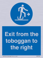 MP7547: Exit from the toboggan to the right