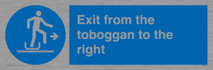 MP7547: Exit from the toboggan to the right