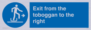 MP7547: Exit from the toboggan to the right