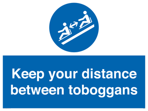 MP7548: Keep your distance between toboggans