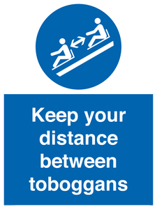 MP7548: Keep your distance between toboggans