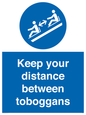 MP7548: Keep your distance between toboggans