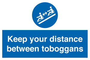 MP7548: Keep your distance between toboggans