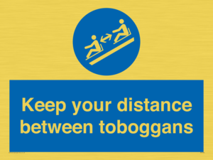MP7548: Keep your distance between toboggans