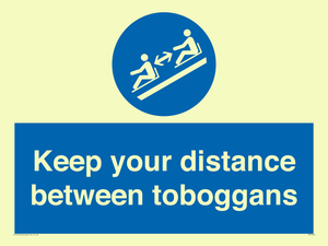 MP7548: Keep your distance between toboggans