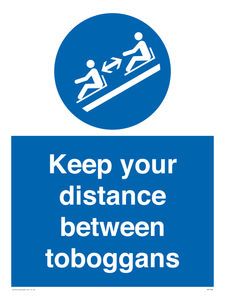 MP7548: Keep your distance between toboggans