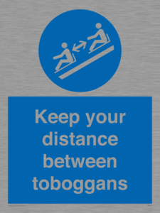 MP7548: Keep your distance between toboggans