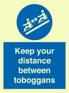 MP7548: Keep your distance between toboggans
