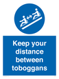 MP7548: Keep your distance between toboggans