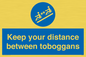 MP7548: Keep your distance between toboggans