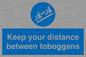 MP7548: Keep your distance between toboggans